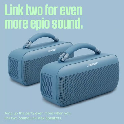 Bose - SoundLink Max Portable Bluetooth Speaker - Blue Dusk | eBay
