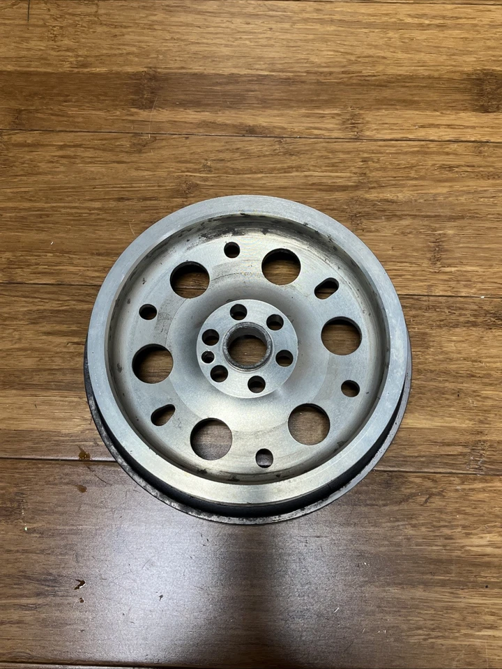 Polea del cigüeñal del motor Porsche 911 2017-2020 37 k millas 9A210214600 OEM Foto 3 de 4