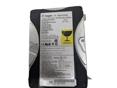 Vintage Seagate U10 Model ST310212A 10GB IDE 3.5'' Hard Drive