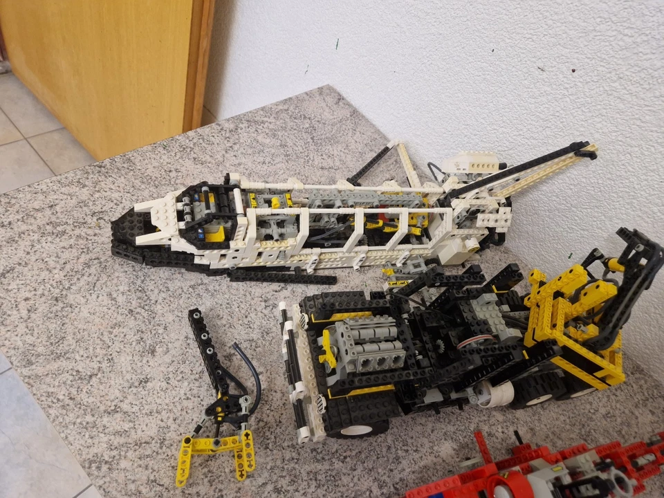 lego technic konvolut unvollständig, gebraucht aus 8856, 8837, 8868, 8840, 8480 - Bild 2 von 4