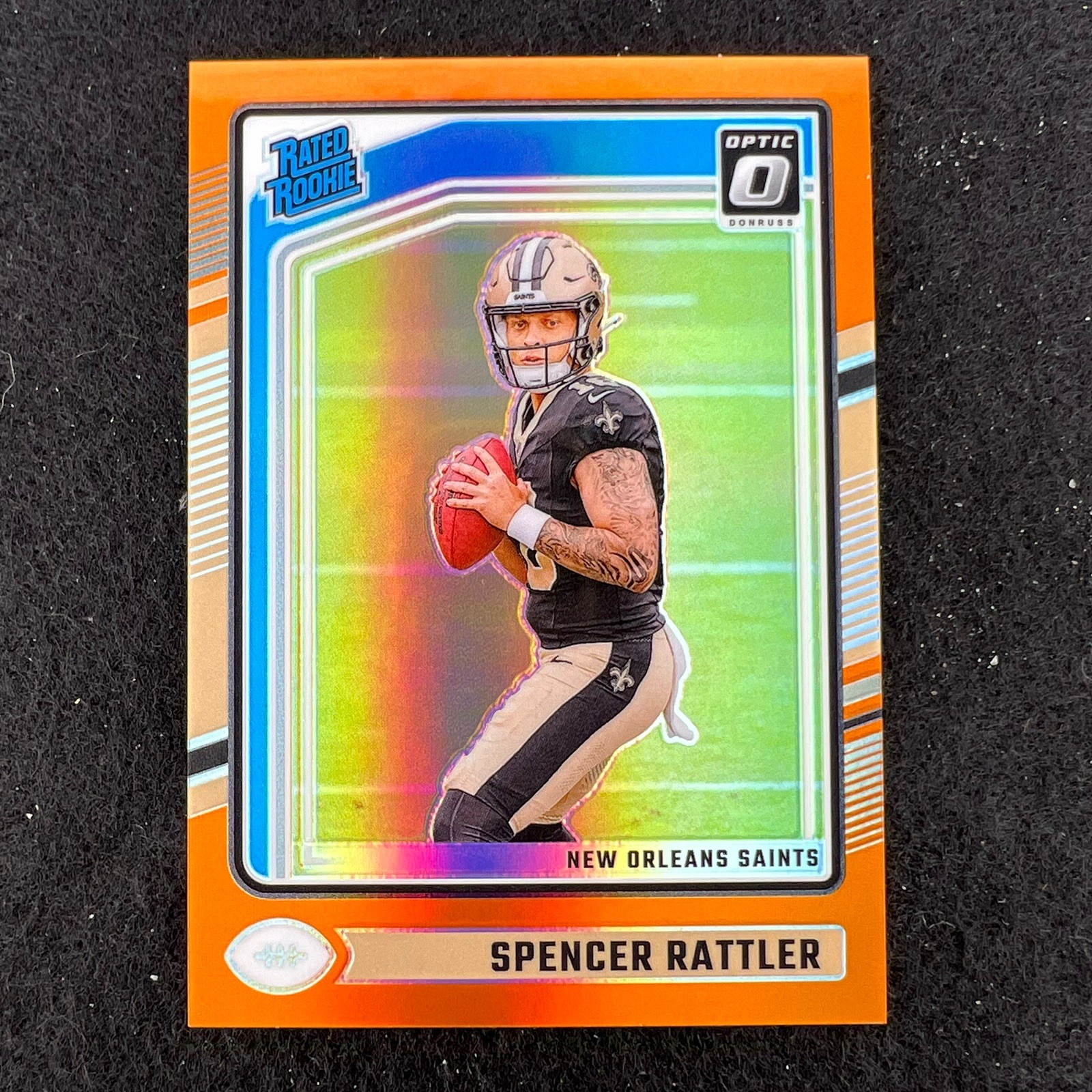2024 Donruss Optic #289 Spencer Rattler Orange #/249
