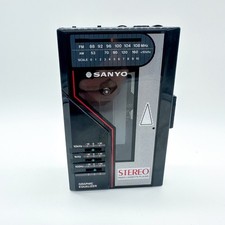 Sanyo MGR67 Radio Kassettenspieler AM FM Stereo Vintage - Getestet ✅