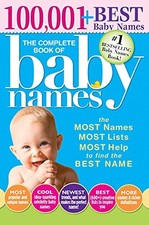 Complete Book of Baby Names.by Bolton  New 9781402266706 Fast Free Shipping**
