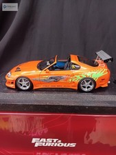 KYOSHO 1/18 Toyota Supra Turbo 1994 Orange Pearl Collectible (KS08975FF)