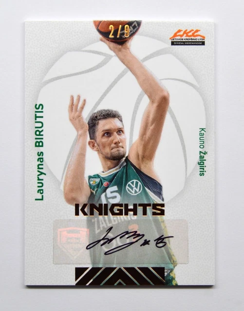 2024-25 LKL Knights Autogramm #KNI-A02 Laurynas Birutis 2/9