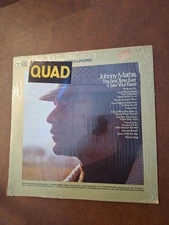 Johnny Mathis-The First Time Ever (I Saw Your Quad. NM 1972 CQ-31342 Vinyl 12''