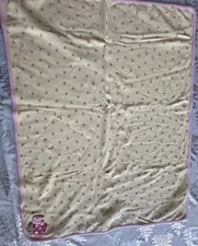 Just One Year Pink Ladybugs Mommy's Sweetie Cotton Carter's Baby Blanket Lovey