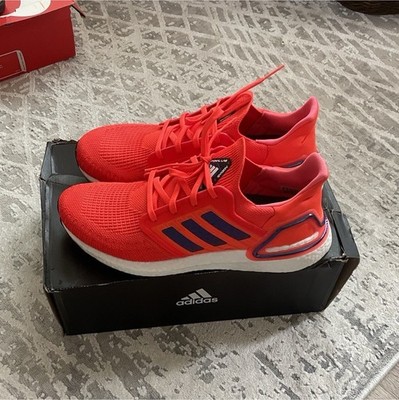 adidas ISS US National Lab x UltraBoost 20 Solar Red Blue White FV8449 2019