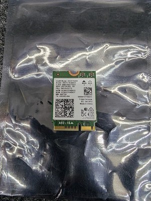 Intel WiFi 6 AX201NGW M.2 Key E Dual Band WiFi Bluetooth Card AX201