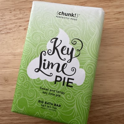 Perfectly Posh Chunk Big Bath Bar Key Lime Pie Sealed Awesome!