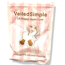 5 Sets Nipple Cover Lift Breast Veiled Simple High Quality Silicone Material A-7