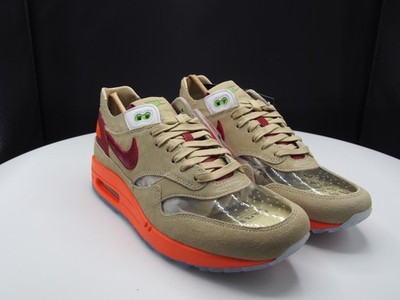 CLOT x Nike Air Max 1 ''Kiss of Death'' DD1870-100 Men's size 9.5 US