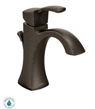 Moen 6903 Bronze Voss Single Handle Single Hole Bathroom Faucet Valve Included