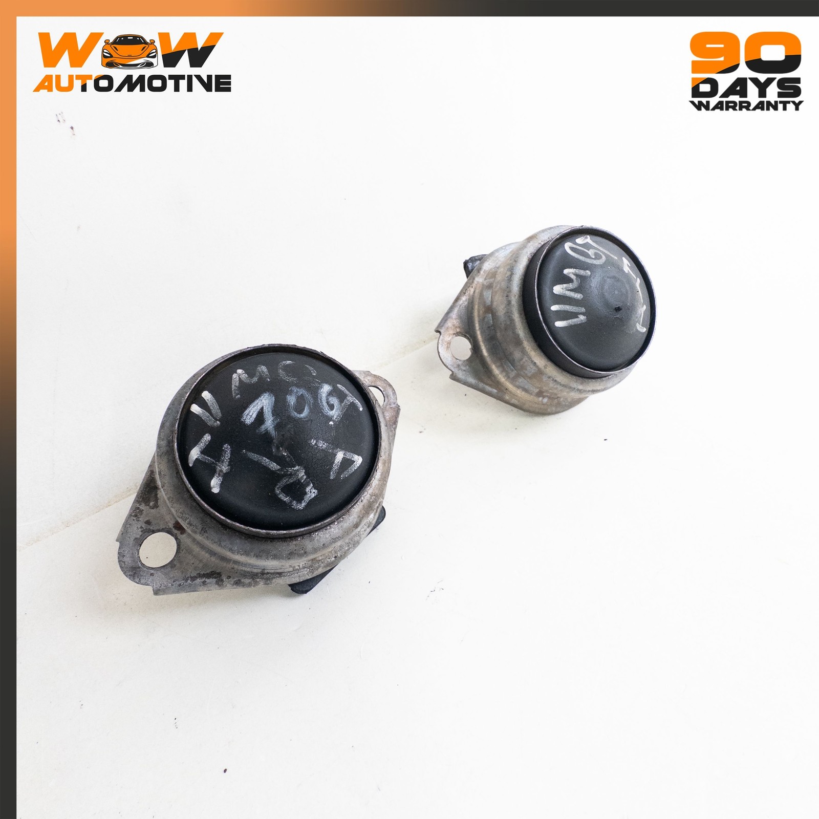 05-19 MASERATI GRANTURISMO FRONT LEFT RIGHT ENGINE MOTOR MOUNT SUPPORT SET OEM