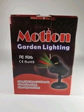 New BulbHead Star Shower Motion Laser Light Garden/Landscape Christmas Holiday
