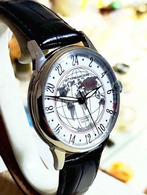 Vintage watch Vristvach Rocket Sturmanskie 24 hours model 2623.N, after service