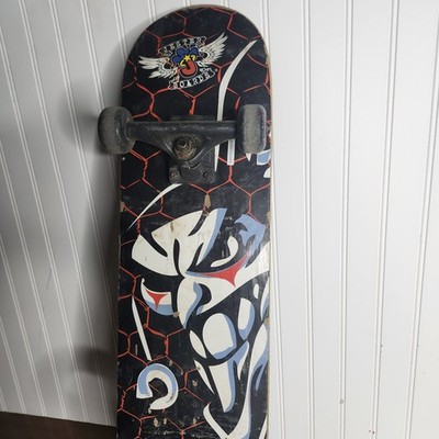 Skateboard Jester Complete Preowned Some Damage C All Pics Decent Condition 