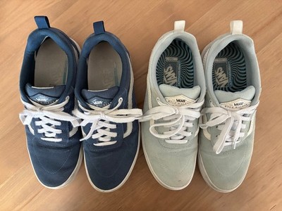 Vans Kyle Walker Shoes - 2 Pairs - Mens Size 9 - Suede Material - Blue Colors