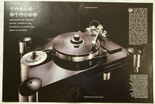 Holm Audio Turn Table Vintage 1996 2 page Pro...