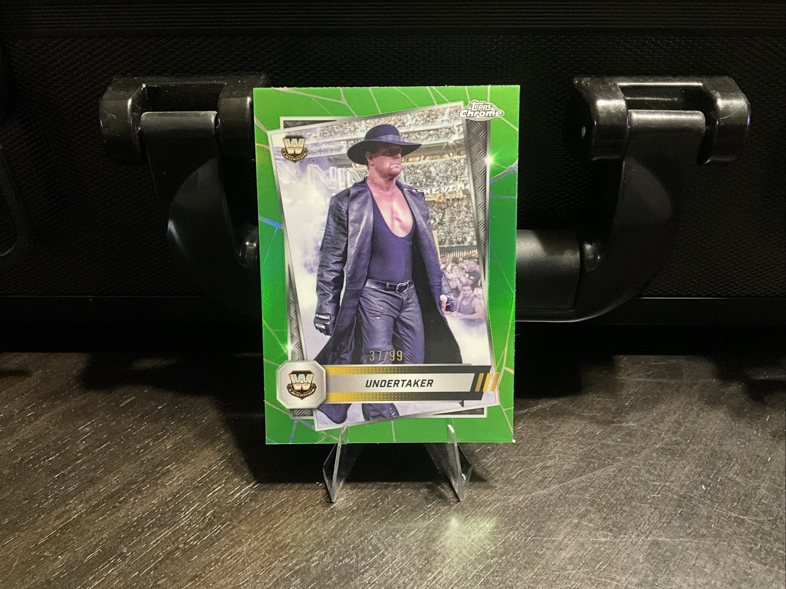 2025 Topps Chrome WWE - Undertaker #21 Green Refractor /99