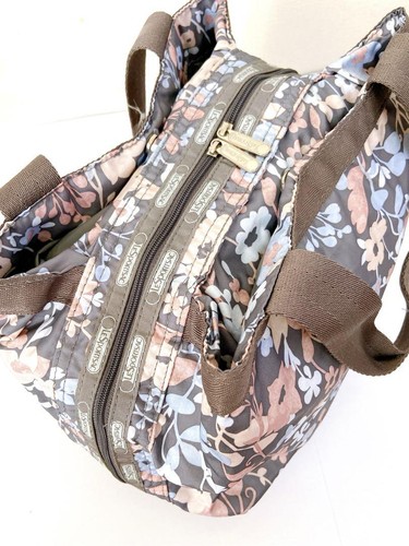 LeSportsac Ressport Sack Floral Tote Bag Shoulder Strap Nylon - Picture 8 of 10