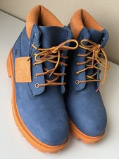 Kids Timberland Premium 6 In Boot Dark Blue Nubuck TB0A6BE6 EP2