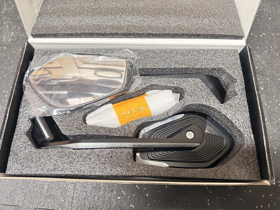 BMW Rear View Mirrors Sleek Aviation CNC Aluminum - Image 4 of 4