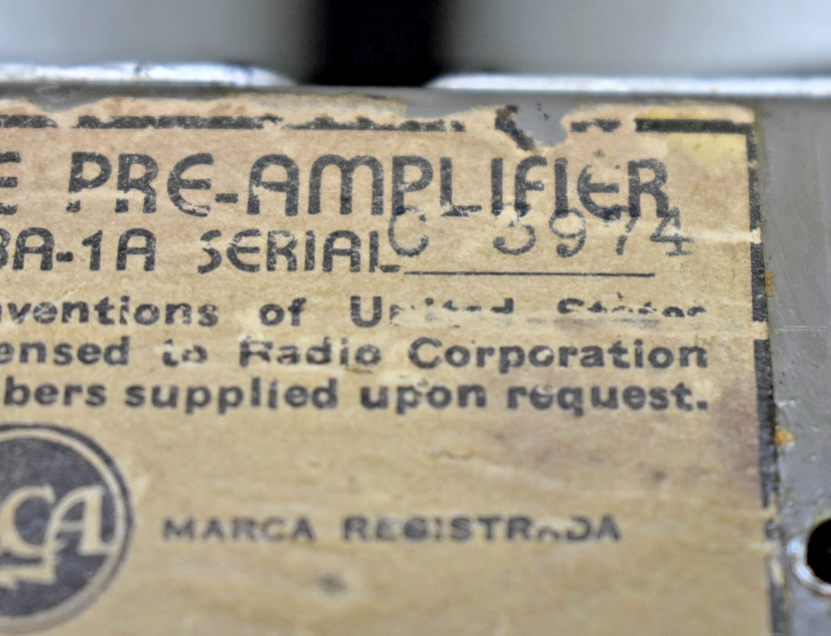 RCA BA-1A - Vintage Mic Pre-Amp Pre Amp BA 1A | eBay
