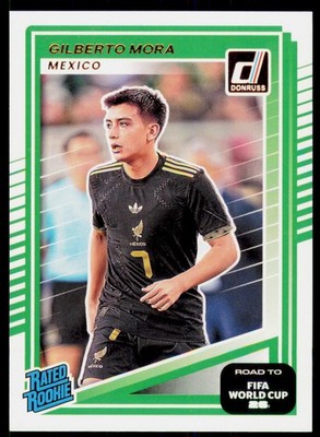 2025-26 Donruss Road to FIFA World Cup Gilberto Mora 214 RC Mexico
