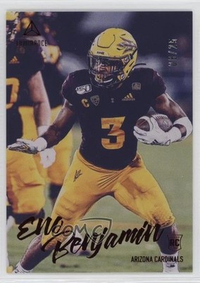 2020 Panini Luminance Rookies Red 8/25 Eno Benjamin #155 Rookie RC 7j5