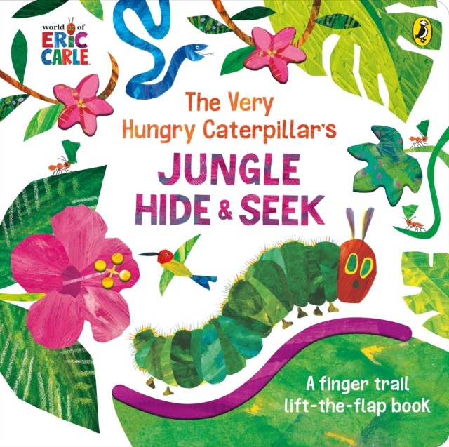 The Very Hungry Caterpillar's Jungle Hide and Seek by Eric Carle (Board book)