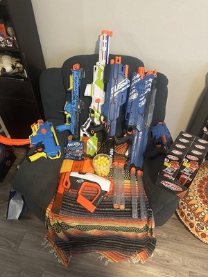   HUGE NERF RIVAL & ELITE LOT   PRO SENDER, NEMESIS, MAGS, AMMO & MORE  