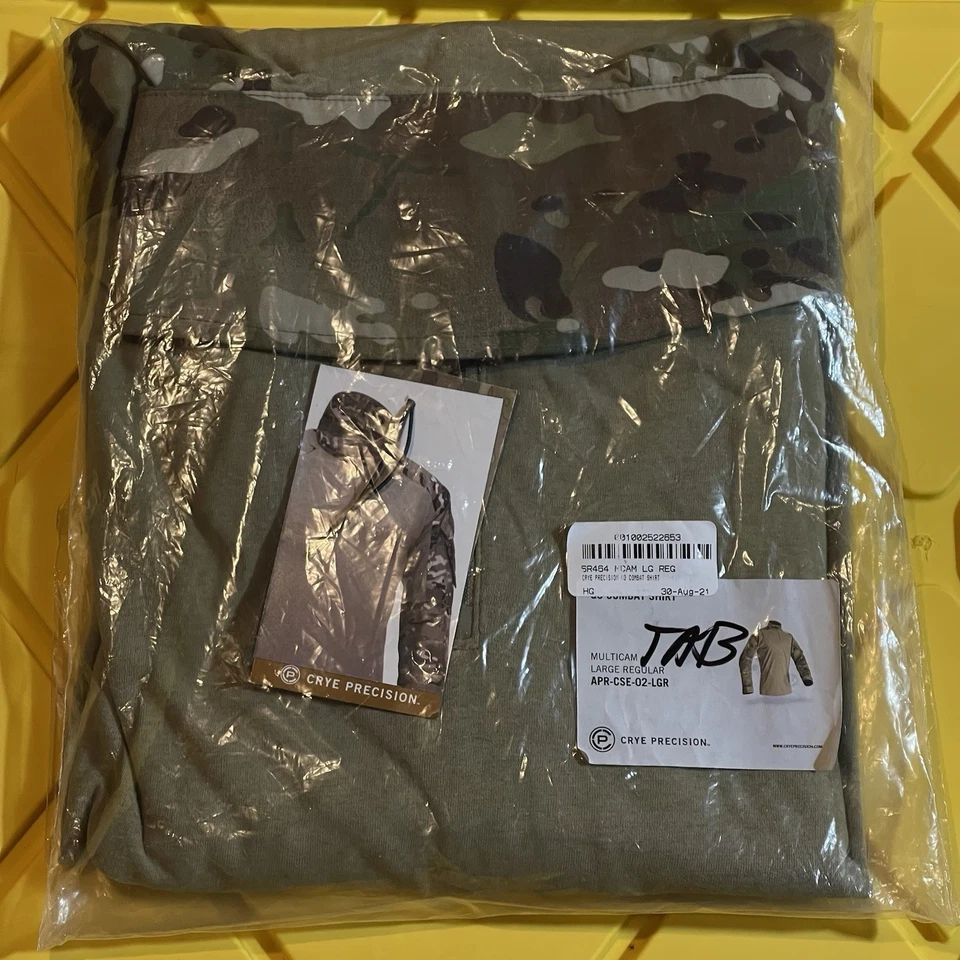 CRYE PRECISION G3 COMBAT SHIRT SR464 Large Regular Multicam. NEW - Image 2 of 3