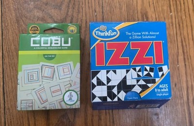 IZZI and Cubu. 2 VIsual Pattern Games For People Who Love  Puzzles And Patterns.