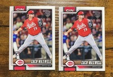 2026 Topps Series 1 - Zach Maxwell Rookie Lot (2)