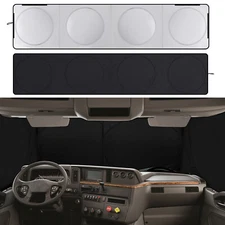 For Ford E350 E450 Truck Large Windshield Side Window Sun Shade UV Block Cover