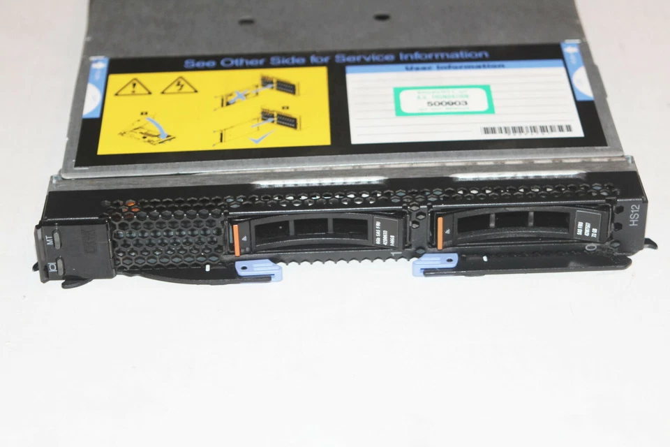 IBM BladeCenter HS12 8028 46U Blade - 2.83ghz Xeon, 4gb Memory, 146gb / 73gb HDD - Image 2 of 4