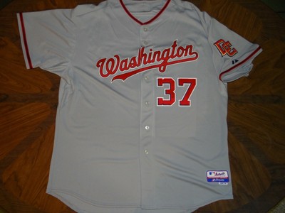 washington nationals road jersey