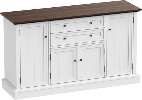 Buffet Sideboard Cabinet with Storage Coffee Bar Cabinet with Drawers and Doors