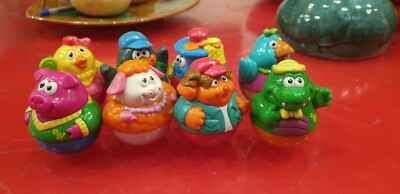 Playskool Weebles Wobble Baby Toys 2003 2004 Hasbro Weeble Wobbles Set 8 