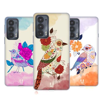 HEAD CASE DESIGNS LAS FLORES Y AVES SOFT GEL CASE FOR MOTOROLA PHONES 2