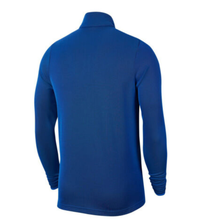 NIKE Therma Quarter Zip Training Pullover Top Royal Blue