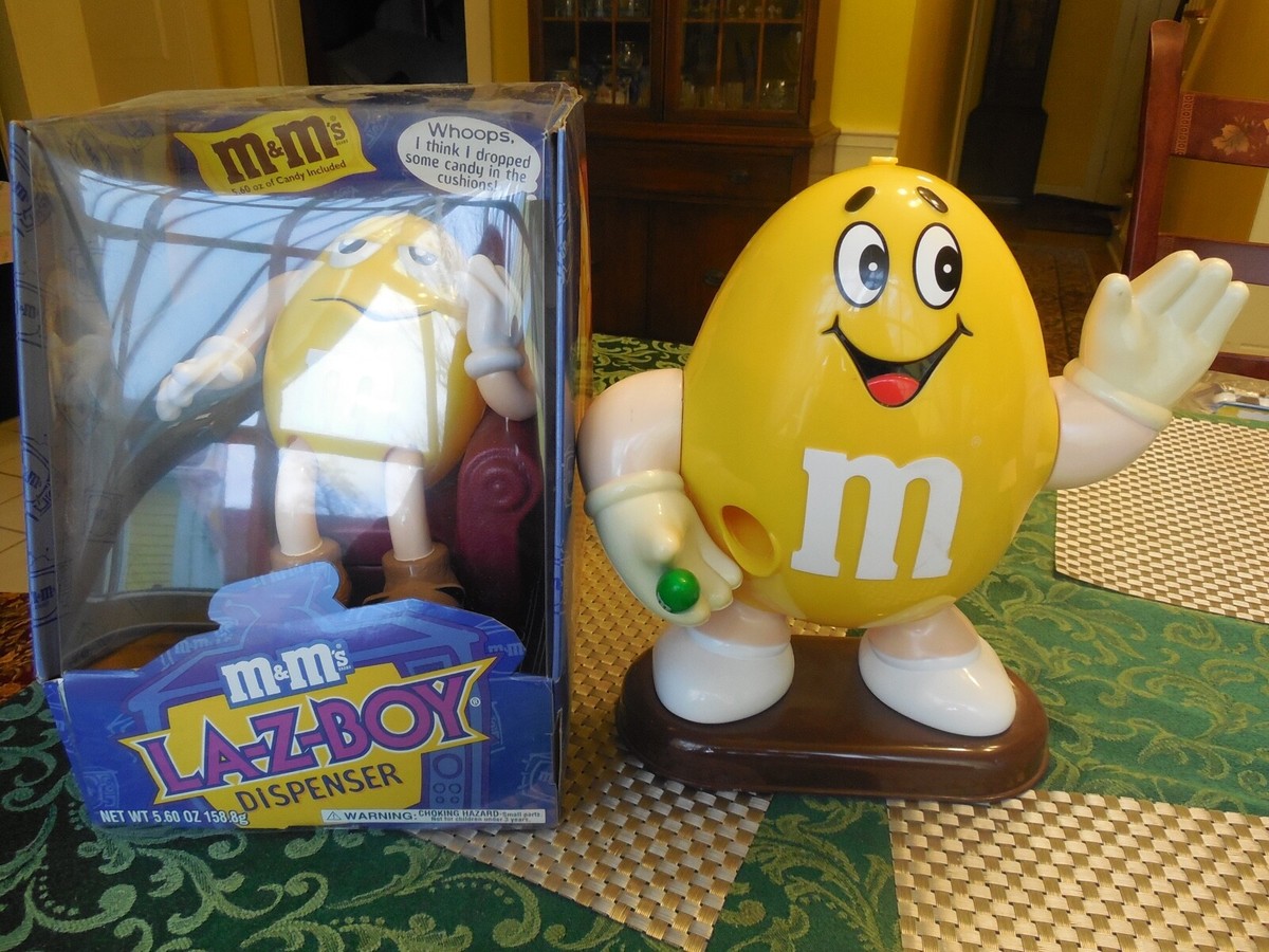M&M LA-Z-BOY limited edition candy dispenser New in Box + Another