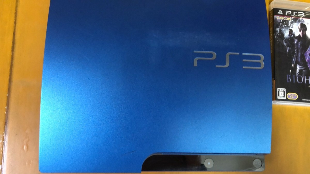 Sony PlayStation 3 Slim Launch Edition 320GB Splash Blue