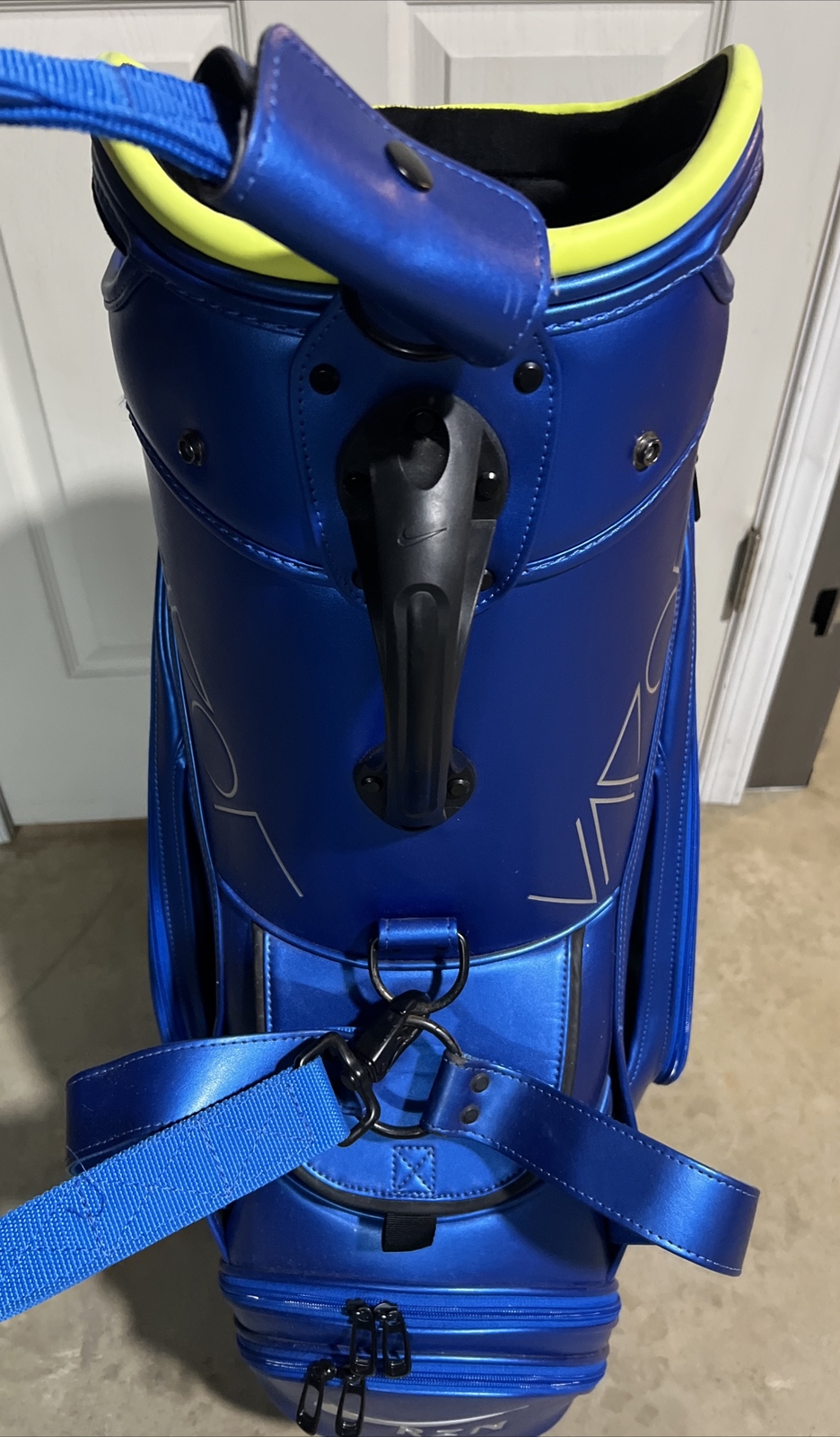 Mint Nike Vapor RZN Staff Tour Issue Cart Golf Bag Photo Blue/Volt eBay