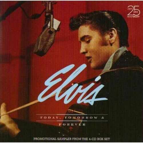 RARE CD PROMO ELVIS PRESLEY- TODAY TOMORROW AND FOREVER -BMG USA 2002 - Picture 1 of 2