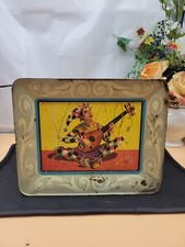 Vintage 1950's Mattel Hurdy Gurdy Tin