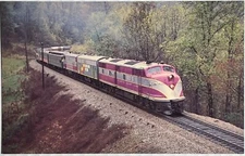Vintage Atlantic Coast Line Train Postcards Set of 2 Railroad ACL Transportation