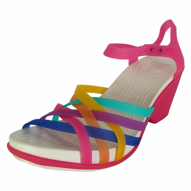 Salto Cunha Crocs Feminino