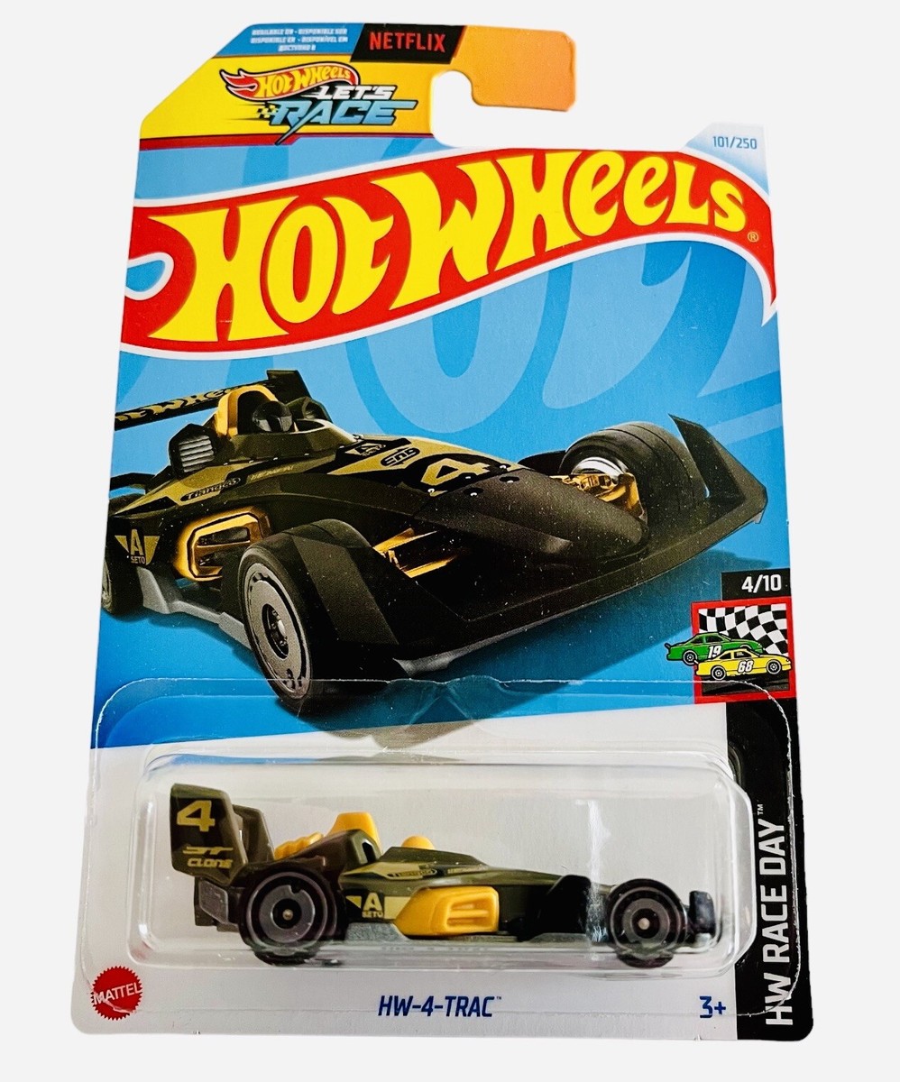 Hot Wheels 2024 HW-4-TRAC #101/250, HW Raceday 4/10, * Case